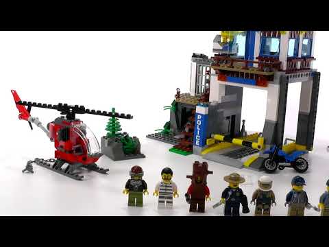 Mountain Police Headquarters - LEGO City - 60174 BrickVault review