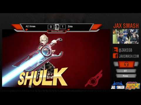 Jax Smash Weekly 6/2/16 - A2 | Xmas(Shulk) Vs. Zeta(ZSS,Falcon) WQ WiiU