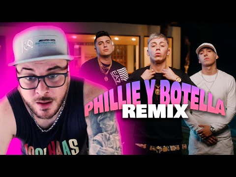 Phillie y Botella Rmx - Nickoog Clk Ft Simon La Letra , Standly , Pailita REACCIÓN OFICIAL
