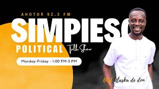 SIMPIESO(( POLITICAL TALK SHOW)) WITH ALASKA DE DON