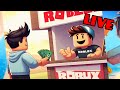 PLS DONATE LIVE | GIVING ROBUX TO VIEWERS!!! | (Robux giveaway) #shorts
