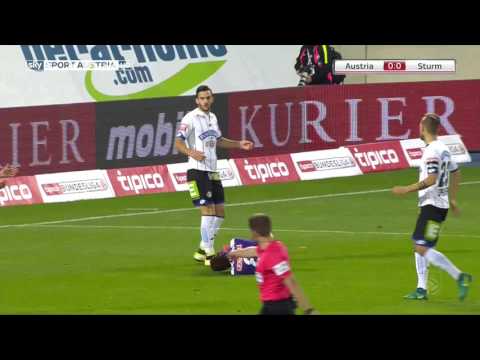 Tipico Bundesliga, 13. Runde: Austria Wien - Sturm Graz 2:0 (Video-Highlights)