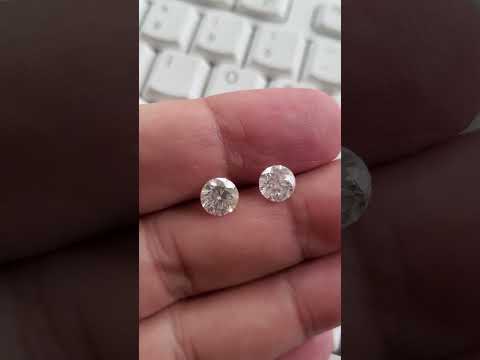 3 03 G Diamond Earrings Video Wow!
