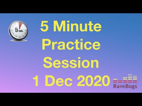 5 minute practice 1 December 2020