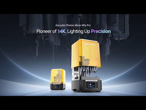 Anycubic Photon M5S Pro: 14K HD Precision