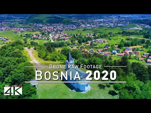 【4K】🇧🇦 Drone RAW Footage 🔥 This is BOSNIA AND HERZEGOVINA 2020 🔥 Sarajevo 🔥 UltraHD Stock Video UHD