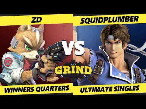 The Grind 173 Winners Quarters - ZD (Fox) Vs. Squidplumber (Richter) Smash Ultimate - SSBU