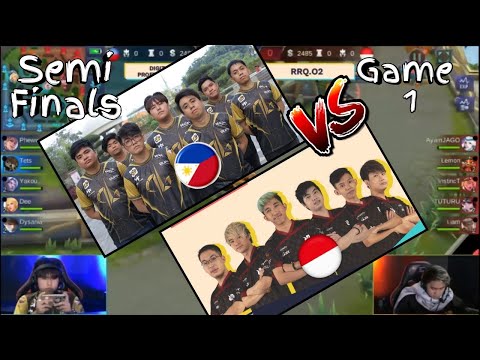 Game 1 DD Pro Gaming vs RRQ MSC 2018 Semis [English]