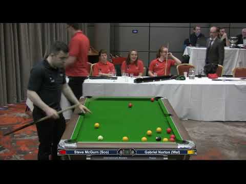 2019 Student International Masters - Steve McGurn (Sco) v Gabriel Norton (Wal)