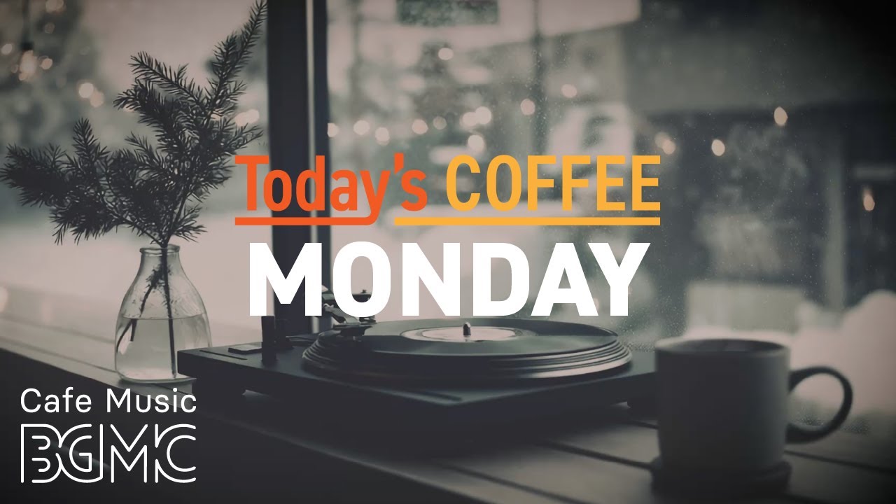 MONDAY COFFEE: Cozy Cafe Vinyl ☕ Smooth Jazz Piano & Guitar for Focus, Study & Work
