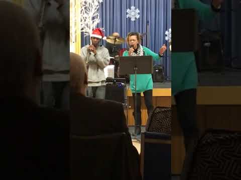 Linda Carvery and Grandson