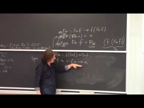 Programming with Categories - Lecture 11