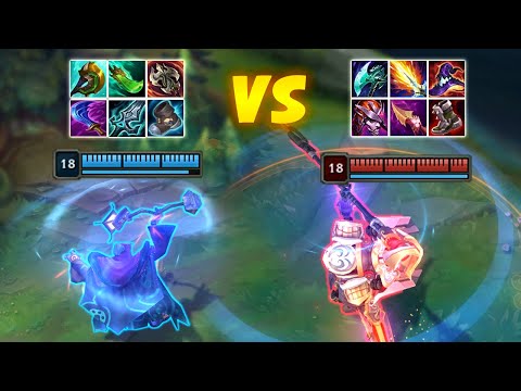 Rework JAX vs AP JAX Season 13 Fights (League of Legends)
