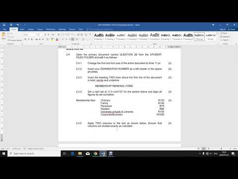 Office Data Processing L3 - Primary letter - Unit 9.3 - P147-149 - Mr DS Mpanza