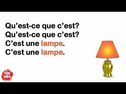 Qu'est-ce que c'est song for kids in French.