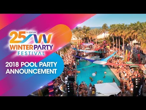 Winter Party Festival 2018 - Pool Party DJ Announcement