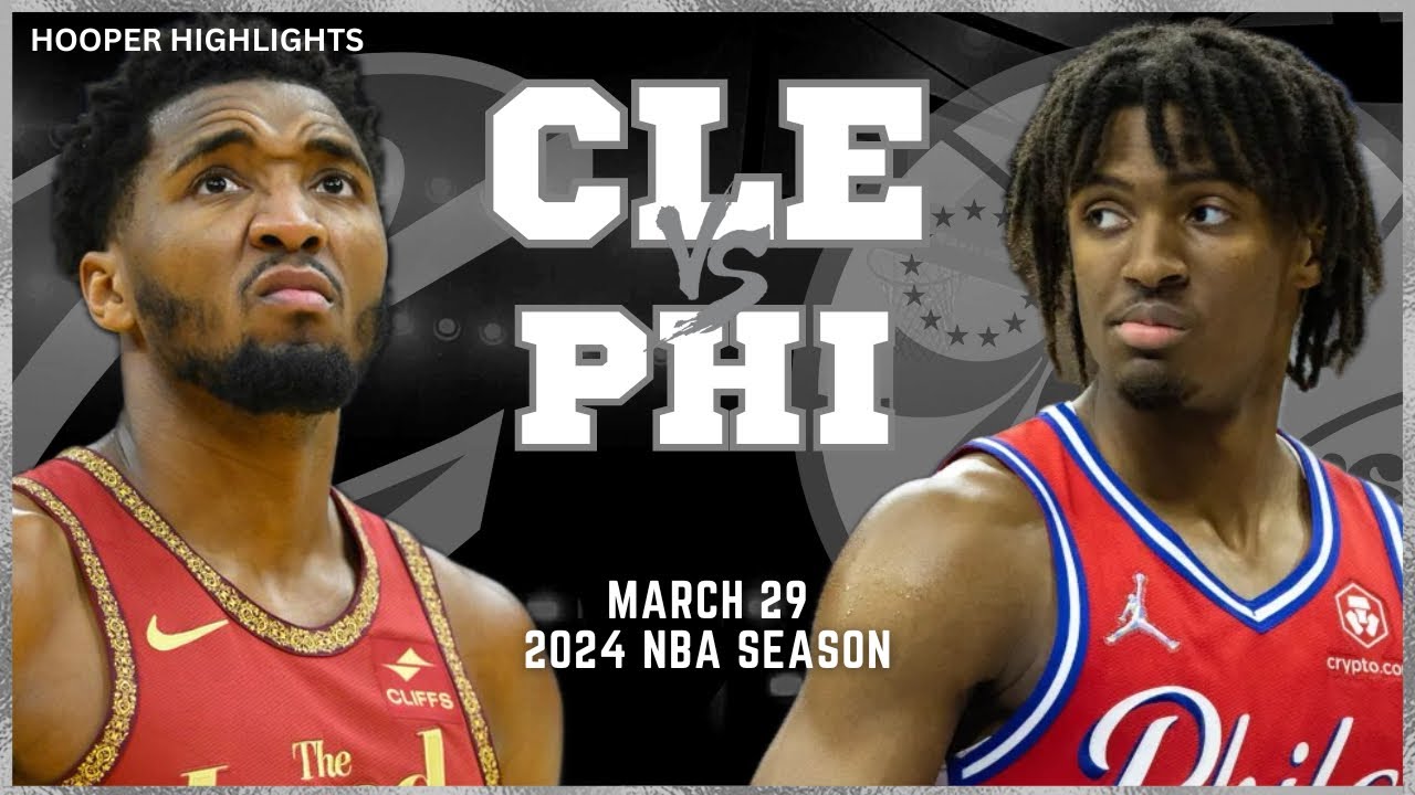 30.03.2024 | Cleveland Cavaliers 117-114 Philadelphia 76ers
