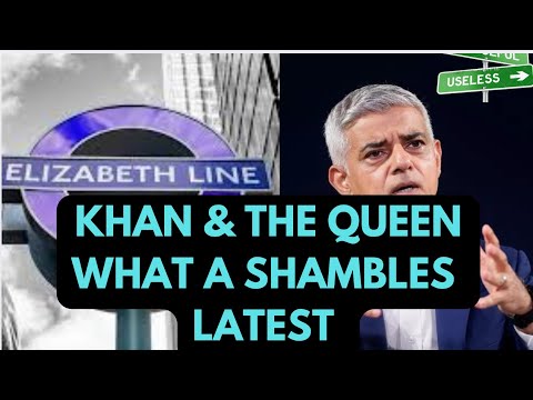 KHAN BRINGS QUEEN ELIZABETH TO AN UTTER STANDSTILL ..SHAMBLES #sadiqkhan #thequeen #london