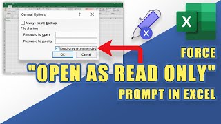 How to Force Excel Files to Open with "READ ONLY" Prompt