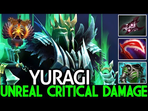 YURAGI [Wraith King] Unreal Critical Damage Too Much Power Dota 2