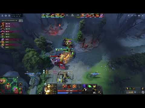 EG Arteezy [N'aix - Lifestealer] - player perspective - some PUB GAME