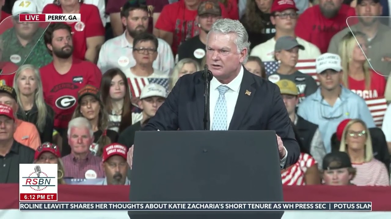 Mike Collins Delivers Strong Remarks Supporting Trump & GA Republicans | Perry Rally - 10/24/2026