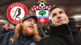 Download lagu UGLY SCENES IN THE AWAY END | BRISTOL CITY 3-1 SOUTHAMPTON mp3
