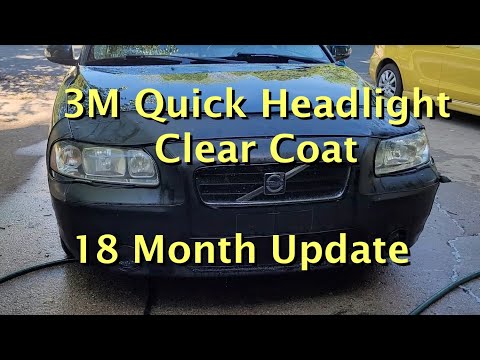 3M Quick Headlight Clear Coat - 18 Month Update