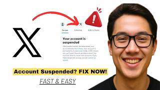 How To Fix Twitter (X App) Account Suspended (Easy & Quick!)