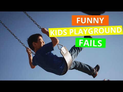 Funny Kids Playground Fails