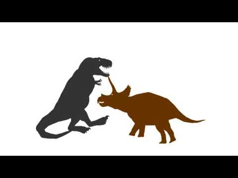 Cretaceous Wars - Triceratops vs Tyrannosaurus