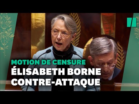 Face à Charles De Courson, Élisabeth Borne ressort les vieux dossiers