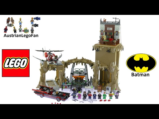 Video teaser for Lego Super Heroes 76052 Batman Classic TV Series : Batcave - Lego Speed Build Review