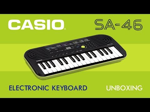 Unboxing: Casio SA-46 Electronic Keyboard (All You Need To Know)