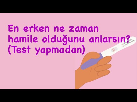 En erken ne zaman gebe ( hamile) olduğunu anlarsın? İlk gün test yapmadan hamilelik belirtileri