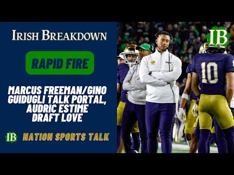 Rapid Fire: Marcus Freeman And Gino Guidugli On Transfer Portal, Boubacar Traore, Jaiden Ausberry