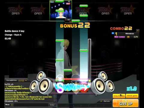 SuperStar - Battle Dance 4Key - Hyuna : Change