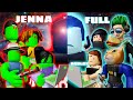 ROBLOX Brookhaven 🏡RP - FUNNY MOMENTS | (JENNA ) ALL PREVIOUS EPISODES PART 5 (60 MINUTES)