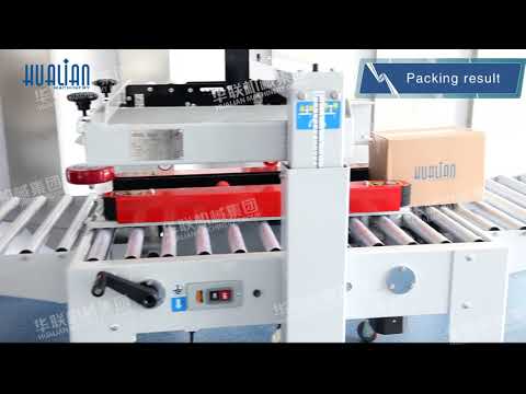 Small Uniform Carton Sealing Taping Machine for Small Cartons