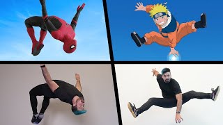Top Stunts 2022 In Real Life (Spiderman, Sonic, Anime, MORE!)