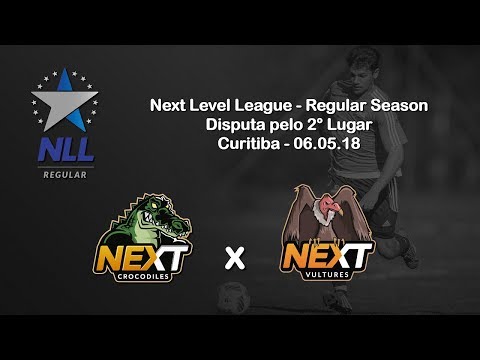 Curitiba - 06/05/18 - NLL Regular - Crocos x Vultures - Disputa pelo 2° lugar (HD)