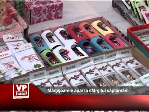 Mărţişoarele apar la sfârşitul săptămânii