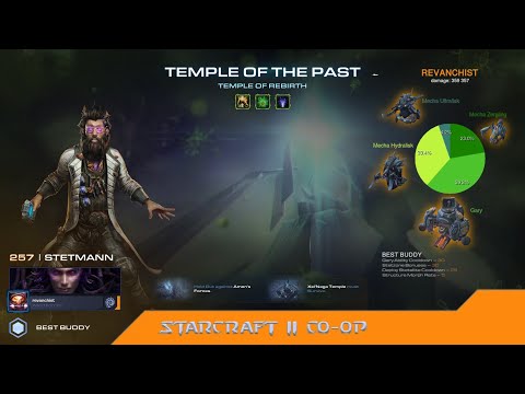 Temple of Rebirth (Stetmann P2 Solo) - StarCraft II Co-op Mutation (Brutal)