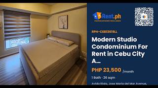 Modern Studio Condominium For Rent in Cebu City Avida reel