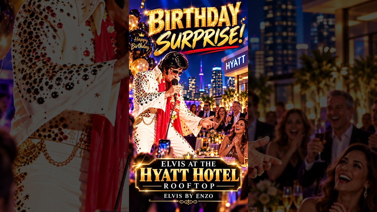 Promotional video thumbnail 1 for Elvis & Pitbull Tribute — Wedding & Party Starters