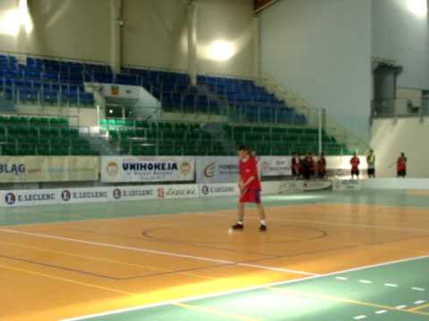 Mistrzostwa Polski w Unihokeju Elbląg 2010 - Karny - Patryk Zboralski