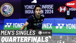 Download lagu YONEX SUNRISE India Open 2024 | Lee Cheuk Yiu (HKG) vs. Anthony Sinisuka Ginting (INA) [4] | QF mp3