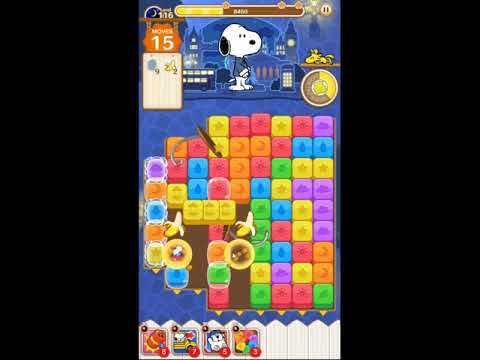 Snoopy Puzzle Journey Night Mode Level 116 - NO BOOSTERS 🐶🧩🧳 | SKILLGAMING ✔️