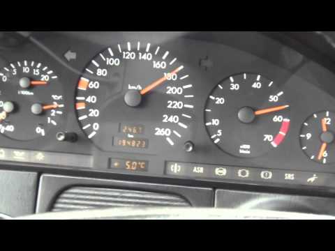 Mercedes 600 SEC C140 V12 Klang - Beschleunigung innen 3