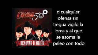Calibre 50 - El Teniente Fantasma Letra Lyrics